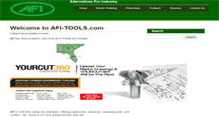 Desktop Screenshot of afi-tools.com