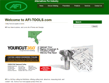 Tablet Screenshot of afi-tools.com